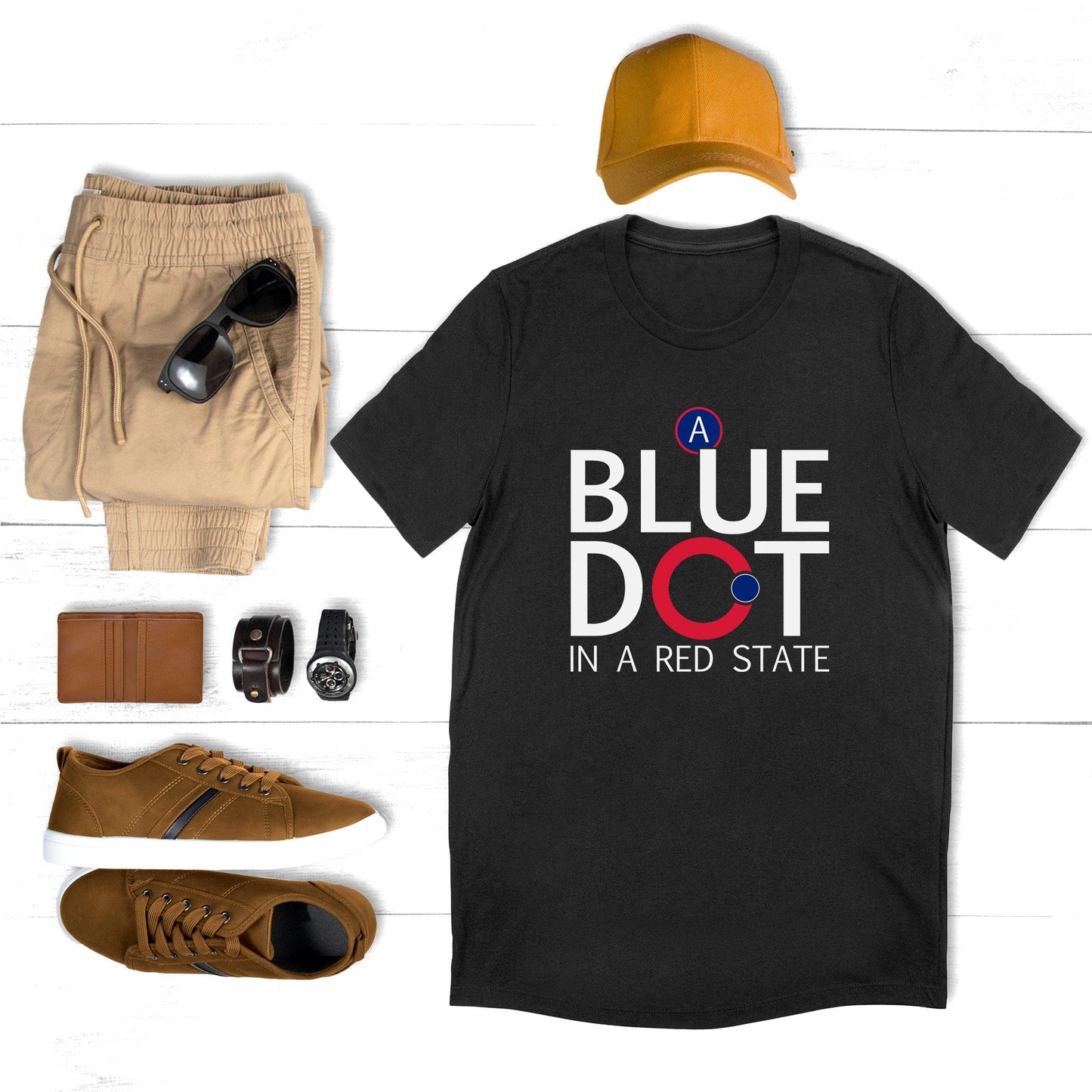 A Blue Dot in a Red State Unisex T-Shirt A Blue Dot in a Red State