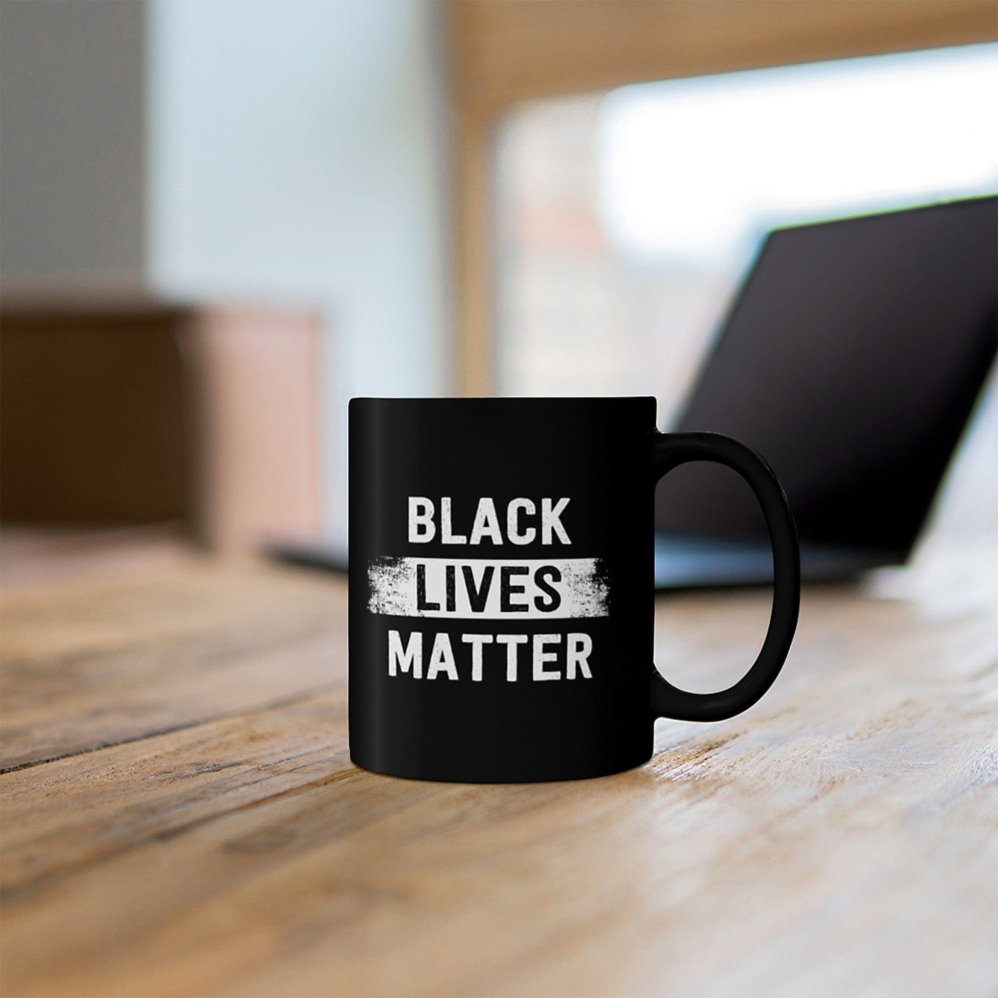 Black Lives Matter 11oz Mug A Blue Dot in a Red State