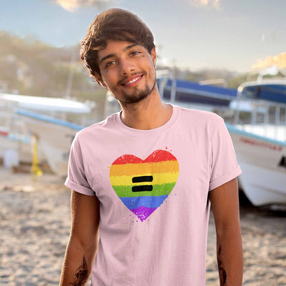 LGBTQ+ Equal Love Unisex T-Shirt A Blue Dot in a Red State