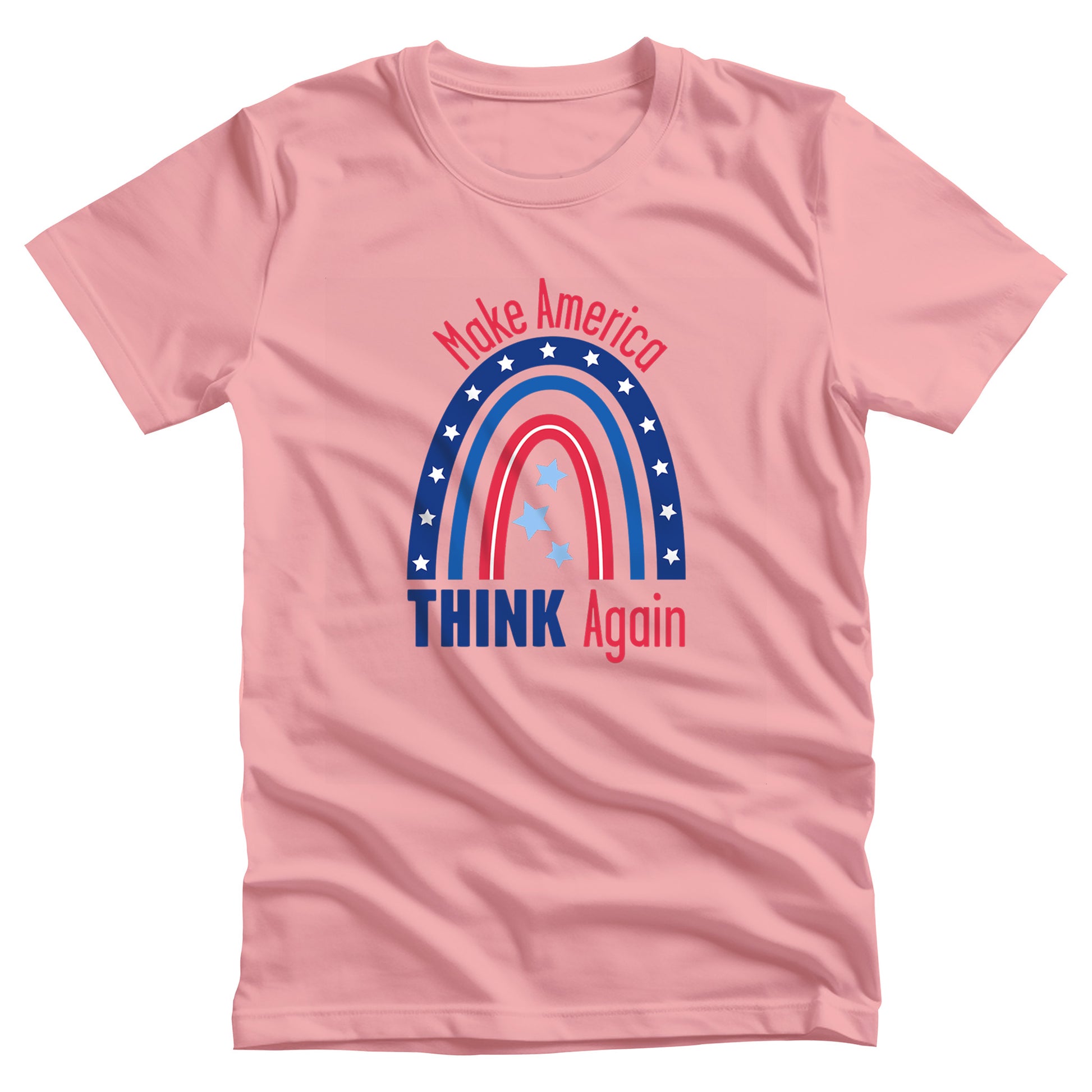 Make America Think Again unisex T-Shirt Dark Grey Heather / XL