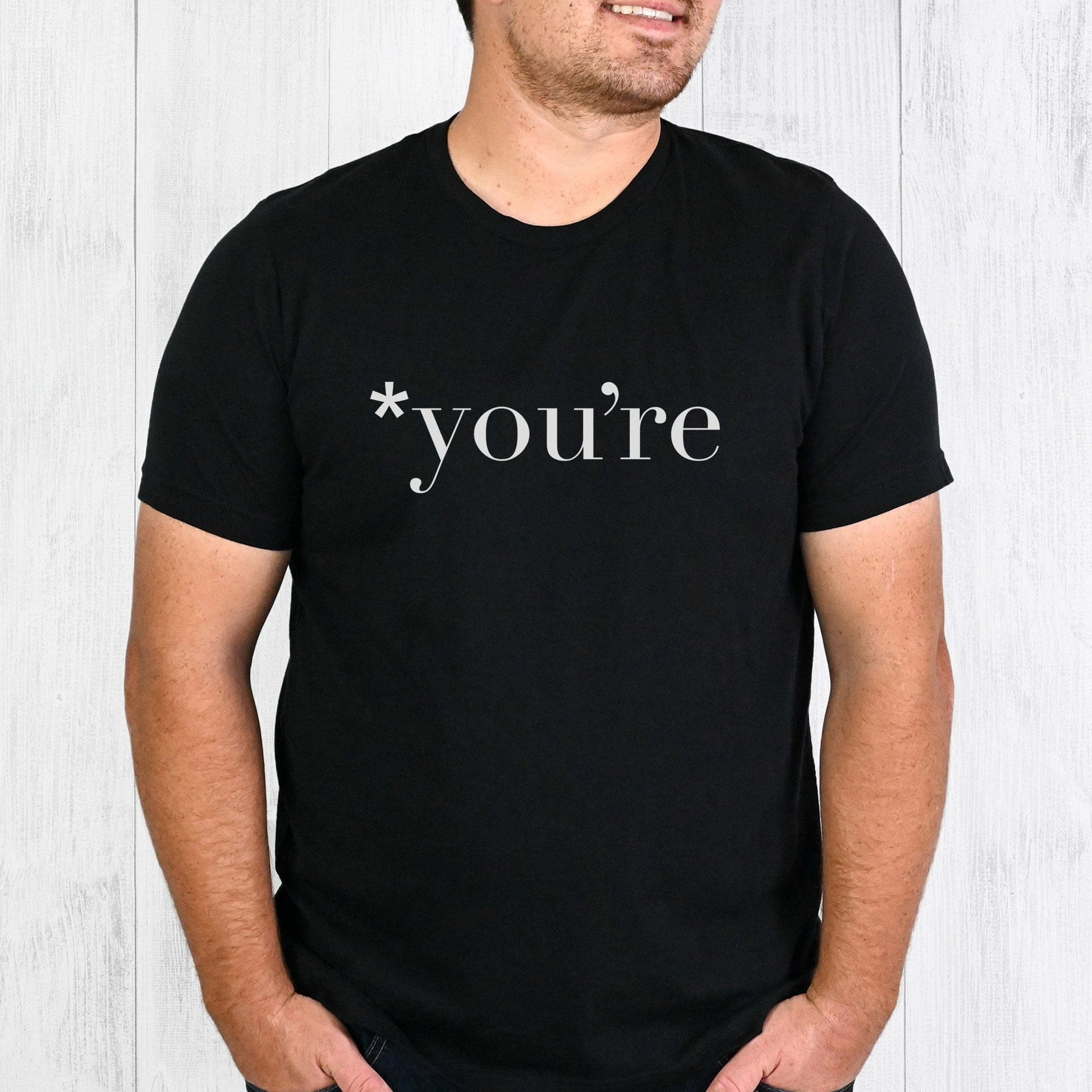 *You're Unisex T-Shirt A Blue Dot in a Red State