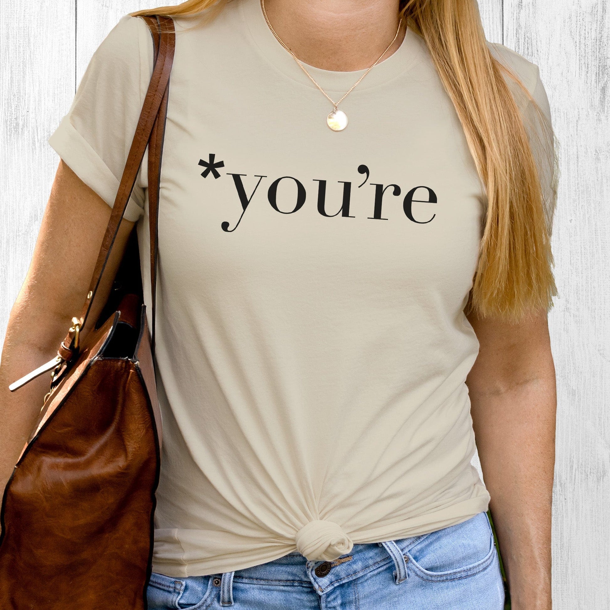 *You're Unisex T-Shirt A Blue Dot in a Red State